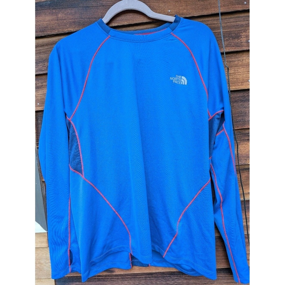 North Face Technical Performance Shirt Base Layer Hiking Fishing Camping Large